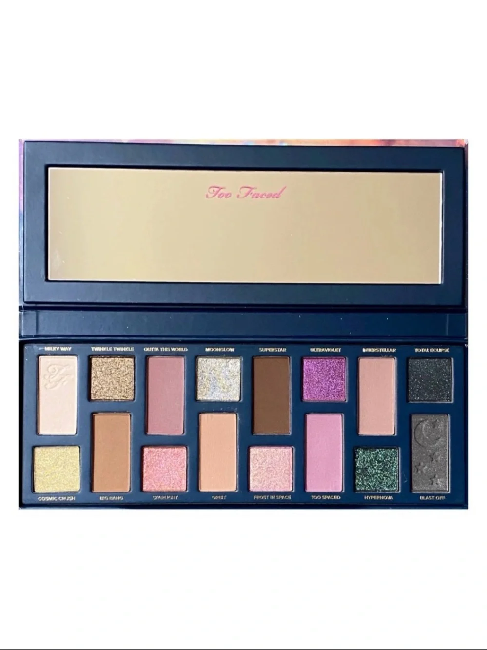 Too Faced Cosmic Crush Bath & Body - Pink and Navy